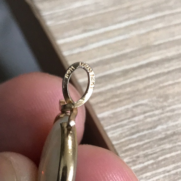Opal 12k Gold Filled Pendant - Picture 3 of 4